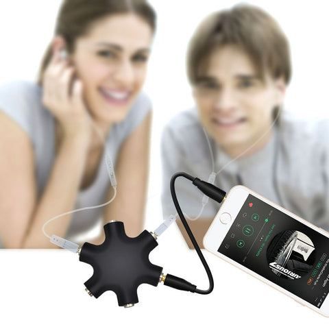 Hexagon Shaped Earphone Adapter