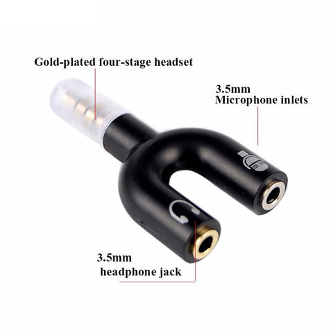 "U" Shaped Earphone Adapter
