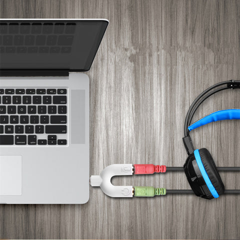 "U" Shaped Earphone Adapter