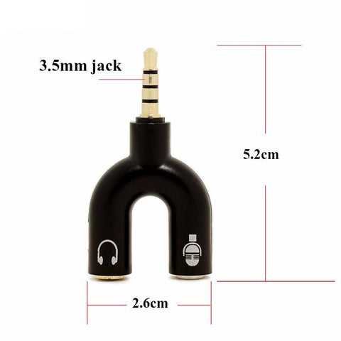 "U" Shaped Earphone Adapter