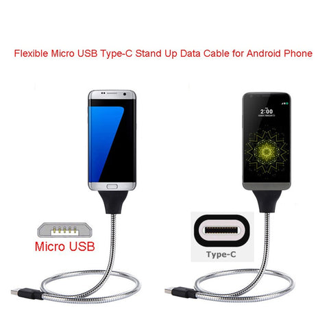 Metallic & Adjustable Phone Charger