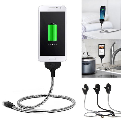 Metallic & Adjustable Phone Charger