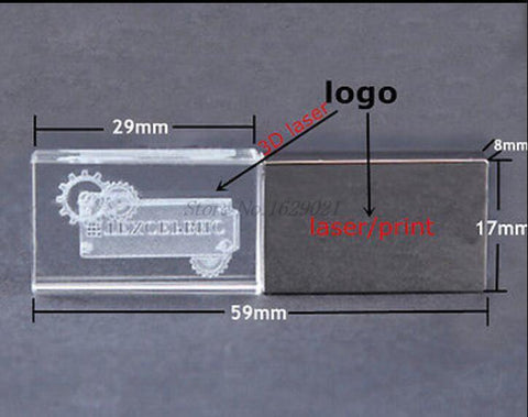 Customize & Transparent Flash Drive