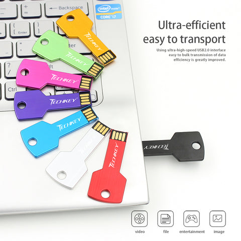 Waterproof Key Shaped USB