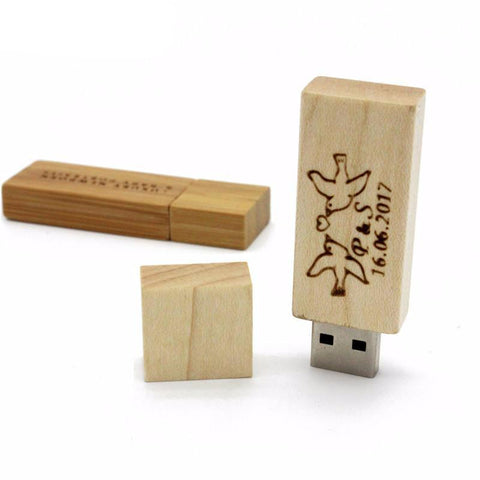 Wooden Theme USB