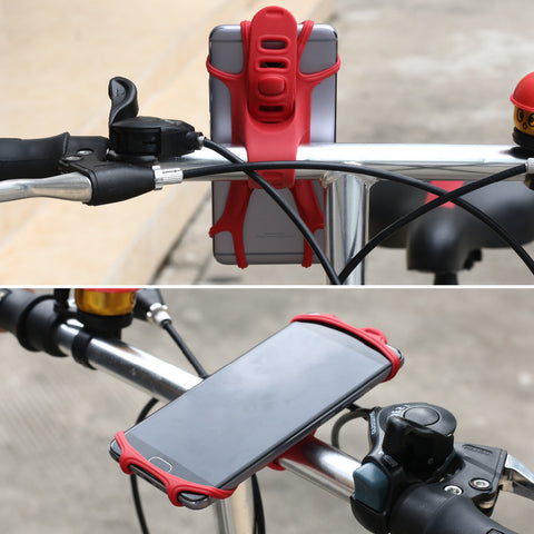 Elastic & Durable Bike Phone Holder