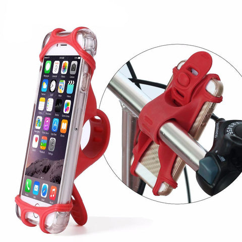 Elastic & Durable Bike Phone Holder